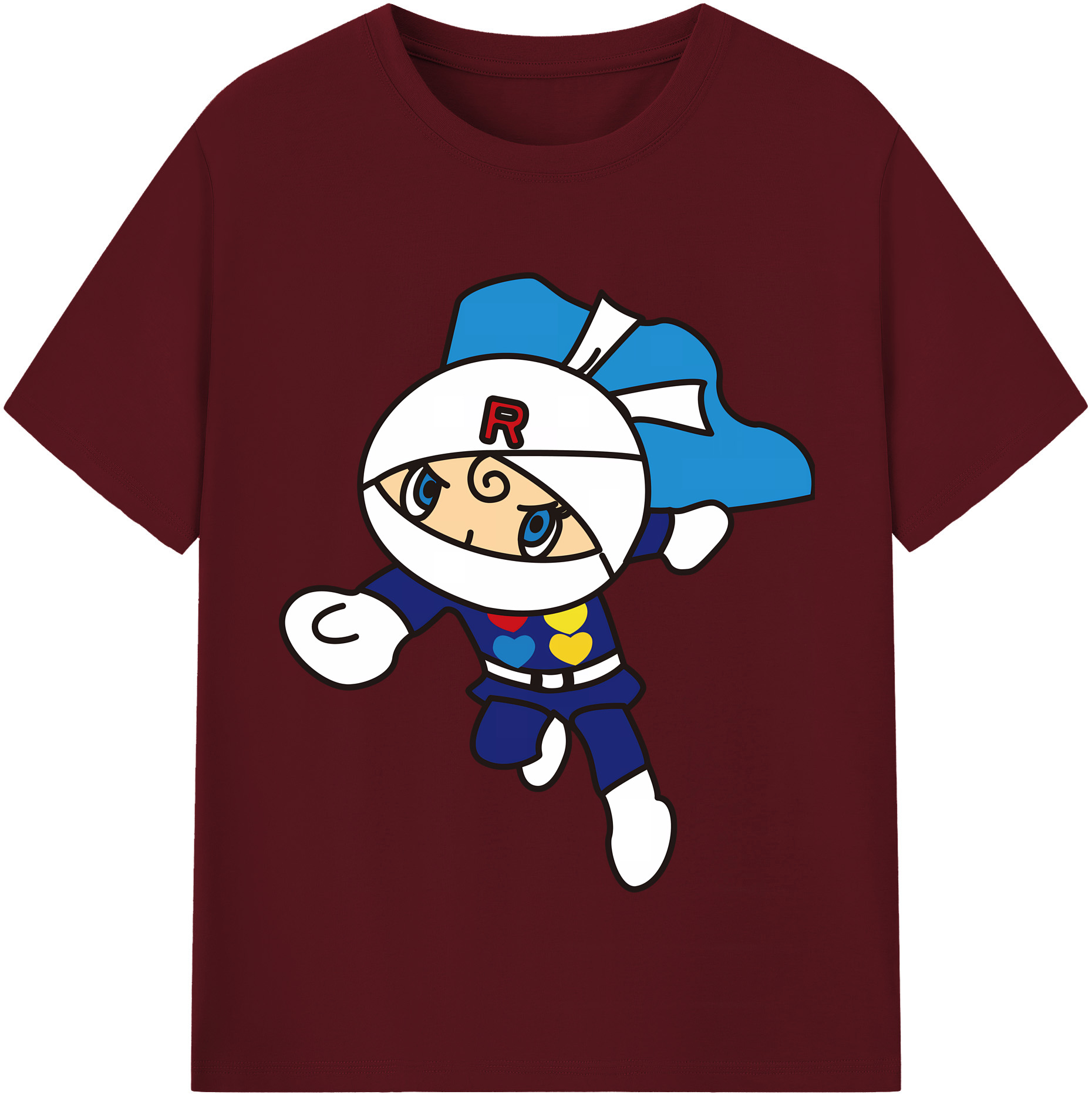 （画像用） アンパンマン Anpanman 綿100％半袖Tシャツ（フロントプリント）